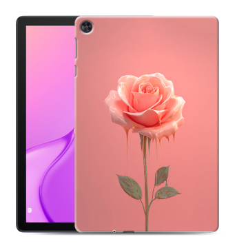 Силиконовый чехол на Huawei MatePad T10 с принтом Розовая роза Силиконовый чехол на Huawei MatePad T10 с принтом Розовая роза