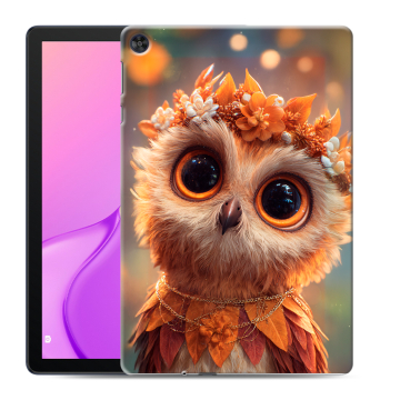 Силиконовый чехол на Huawei MatePad T10 с принтом Милая сова Силиконовый чехол на Huawei MatePad T10 с принтом Милая сова