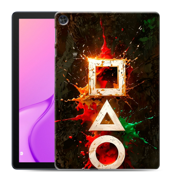 Силиконовый чехол на Huawei MatePad T10 с принтом Squid Game Игра кальмара