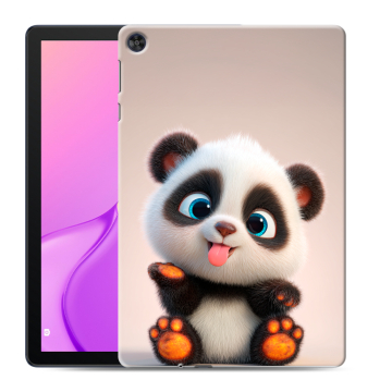 Силиконовый чехол на Huawei MatePad T10 с принтом милая панда
