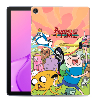 Силиконовый чехол на Huawei MatePad T10 с принтом Adventure time Время приключений Силиконовый чехол на Huawei MatePad T10 с принтом Adventure time Время приключений