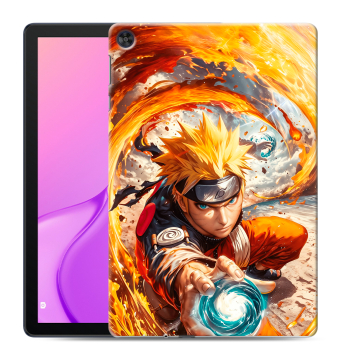Силиконовый чехол на Huawei MatePad T10 с принтом Аниме Наруто Naruto