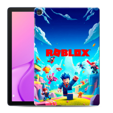 Силиконовый чехол на Huawei MatePad T10 с принтом Roblox Роблокс