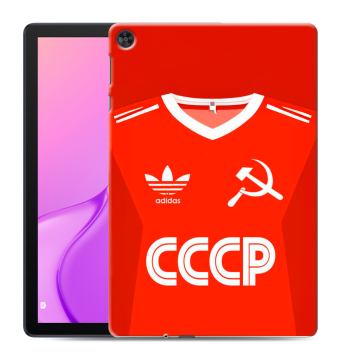 Силиконовый чехол на Huawei MatePad T10 с принтом Флаг Герб СССР Силиконовый чехол на Huawei MatePad T10 с принтом Флаг Герб СССР