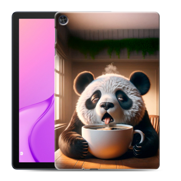 Силиконовый чехол на Huawei MatePad T10 с принтом смешная панда