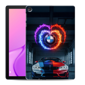 Силиконовый чехол на Huawei MatePad T10 с принтом BMW БМВ