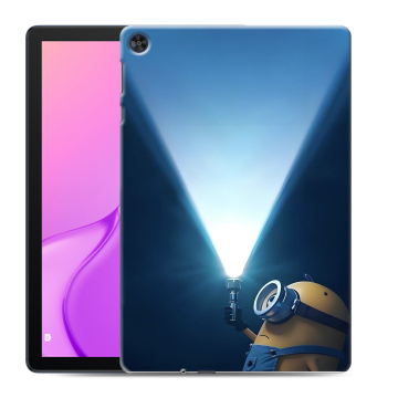 Силиконовый чехол на Huawei MatePad T10 с принтом Миньоны