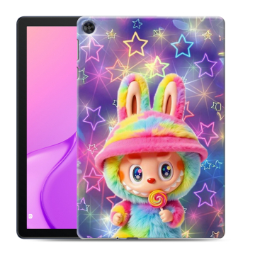 Силиконовый чехол на Huawei MatePad T10 с принтом Labubu Лабубу