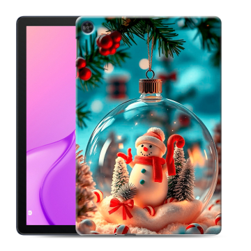 Силиконовый чехол на Huawei MatePad T10 с принтом Новый год Силиконовый чехол на Huawei MatePad T10 с принтом Новый год