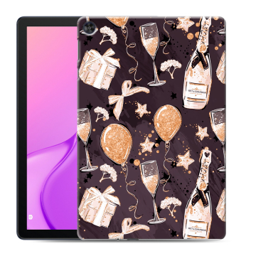 Силиконовый чехол на Huawei MatePad T10 с принтом Новый год Силиконовый чехол на Huawei MatePad T10 с принтом Новый год