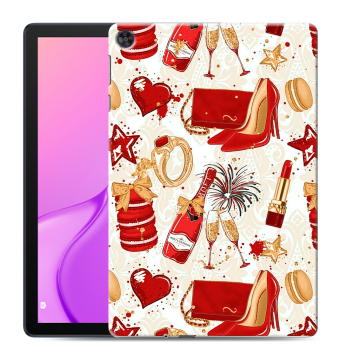 Силиконовый чехол на Huawei MatePad T10 с принтом Новый год Силиконовый чехол на Huawei MatePad T10 с принтом Новый год