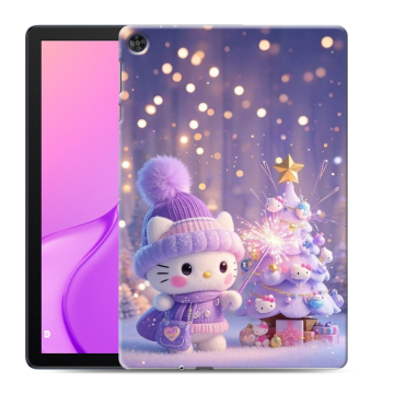 Силиконовый чехол на Huawei MatePad T10 с принтом Новый год Силиконовый чехол на Huawei MatePad T10 с принтом Новый год