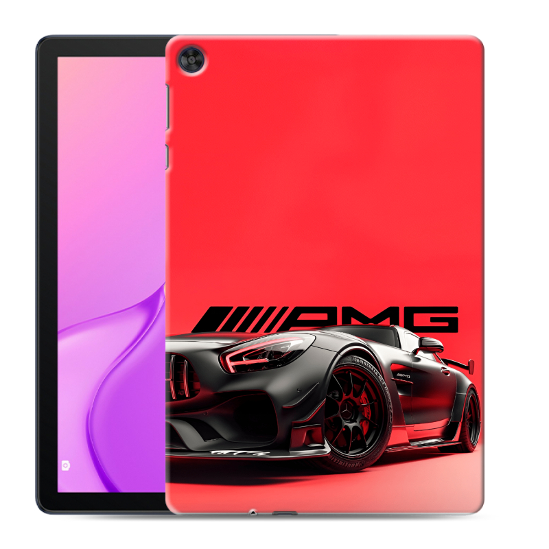Силиконовый чехол на Huawei MatePad T10 с принтом Мерседес Mercedes AMG Силиконовый чехол на Huawei MatePad T10 с принтом Мерседес Mercedes AMG