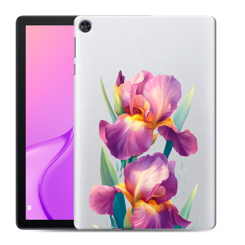 Силиконовый чехол на Huawei MatePad T10 с принтом Цветы орхидеи Силиконовый чехол на Huawei MatePad T10 с принтом Цветы орхидеи