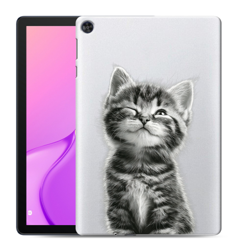 Силиконовый чехол на Huawei MatePad T10 с принтом Котенок Силиконовый чехол на Huawei MatePad T10 с принтом Котенок