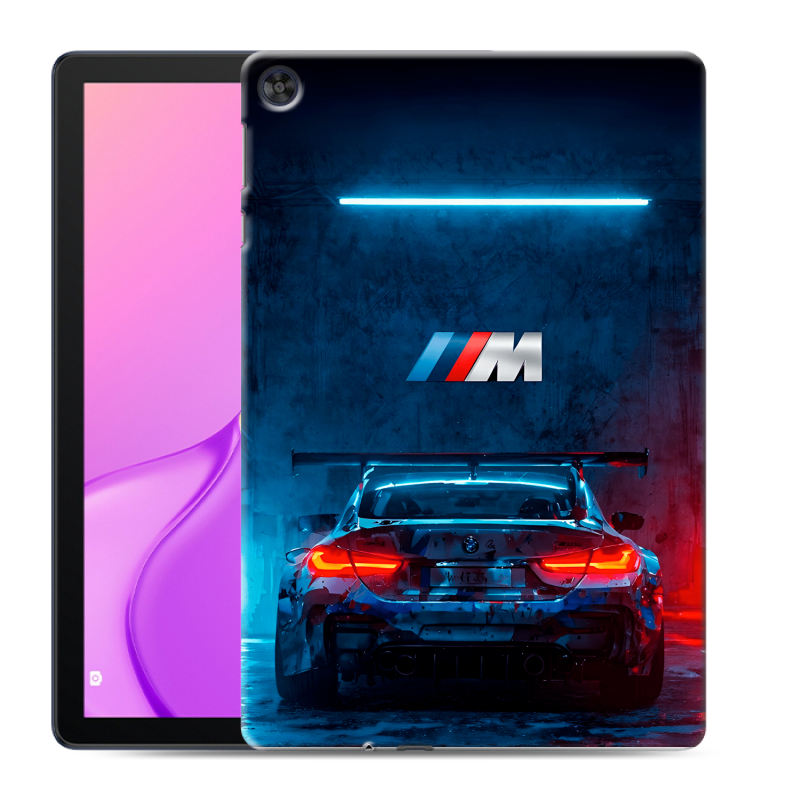 Силиконовый чехол на Huawei MatePad T10 с принтом BMW БМВ Силиконовый чехол на Huawei MatePad T10 с принтом BMW БМВ