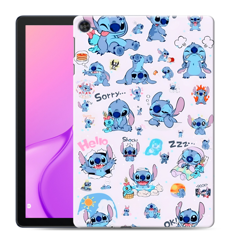 Силиконовый чехол на Huawei MatePad T10 с принтом Лило и Стич Силиконовый чехол на Huawei MatePad T10 с принтом Лило и Стич