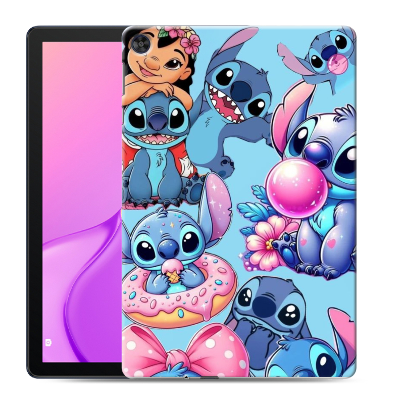 Силиконовый чехол на Huawei MatePad T10 с принтом Лило и Стич Силиконовый чехол на Huawei MatePad T10 с принтом Лило и Стич