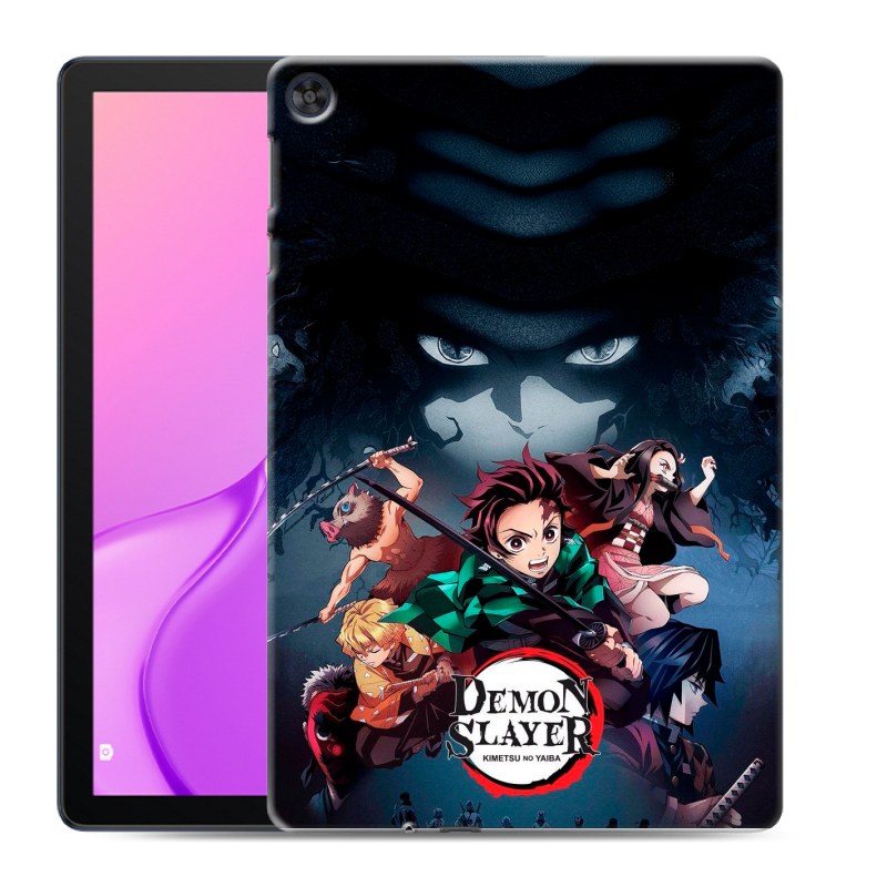 Силиконовый чехол на Huawei MatePad T10 с принтом Demon Slayer Клинок рассекающий демонов Силиконовый чехол на Huawei MatePad T10 с принтом Demon Slayer Клинок рассекающий демонов