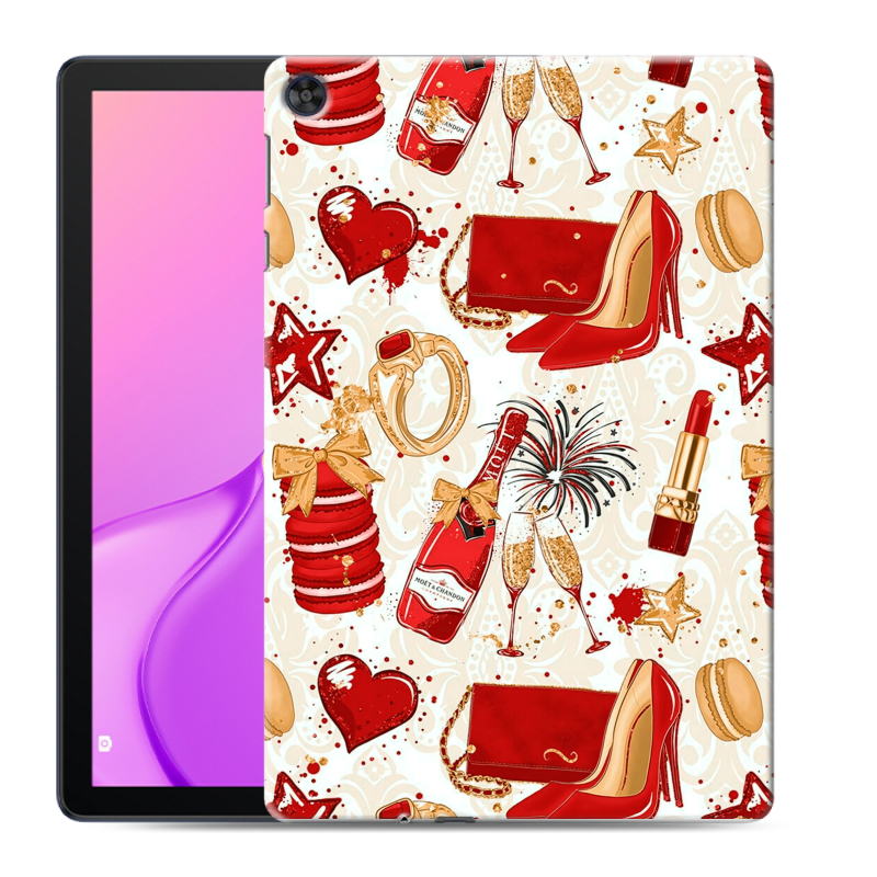 Силиконовый чехол на Huawei MatePad T10 с принтом Новый год Силиконовый чехол на Huawei MatePad T10 с принтом Новый год