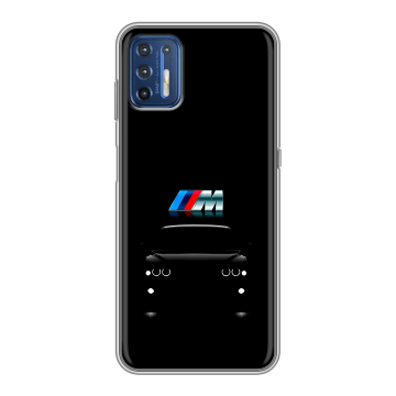 Силиконовый чехол на Motorola Moto G9 Plus с принтом БМВ BMW