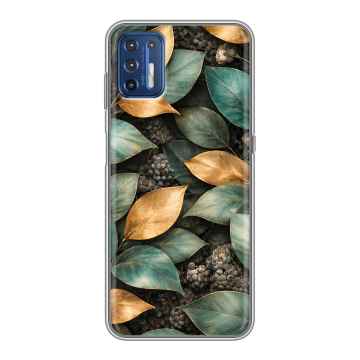 Силиконовый чехол на Motorola Moto G9 Plus с принтом женский