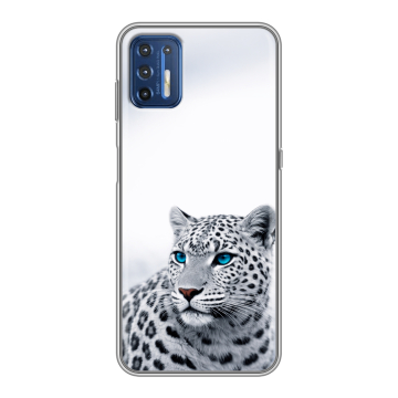 Силиконовый чехол на Motorola Moto G9 Plus с принтом женский