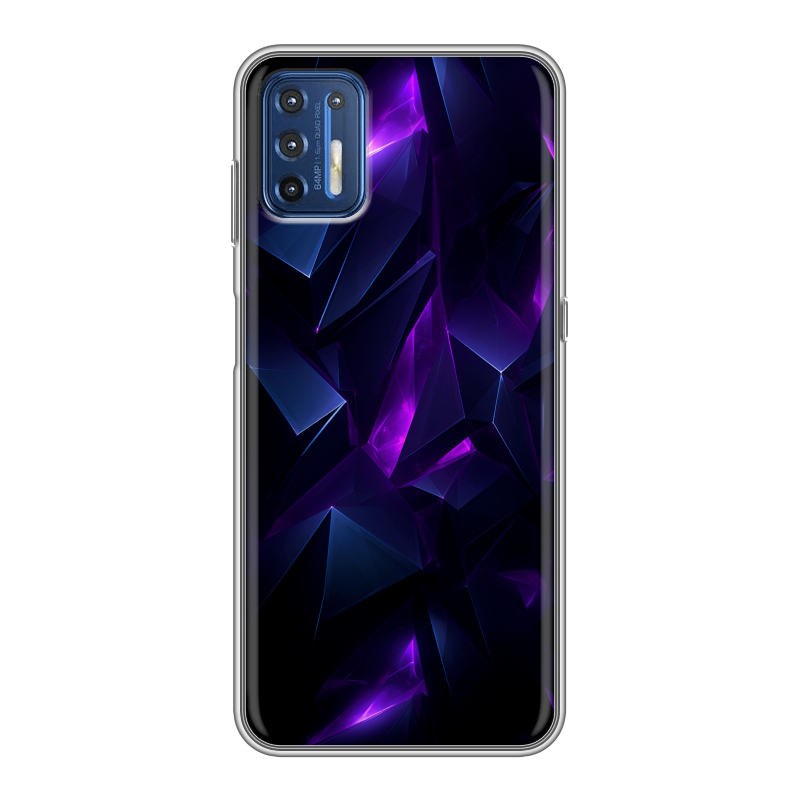 Силиконовый чехол на Motorola Moto G9 Plus с принтом Абстракиция Силиконовый чехол на Motorola Moto G9 Plus с принтом Абстракиция