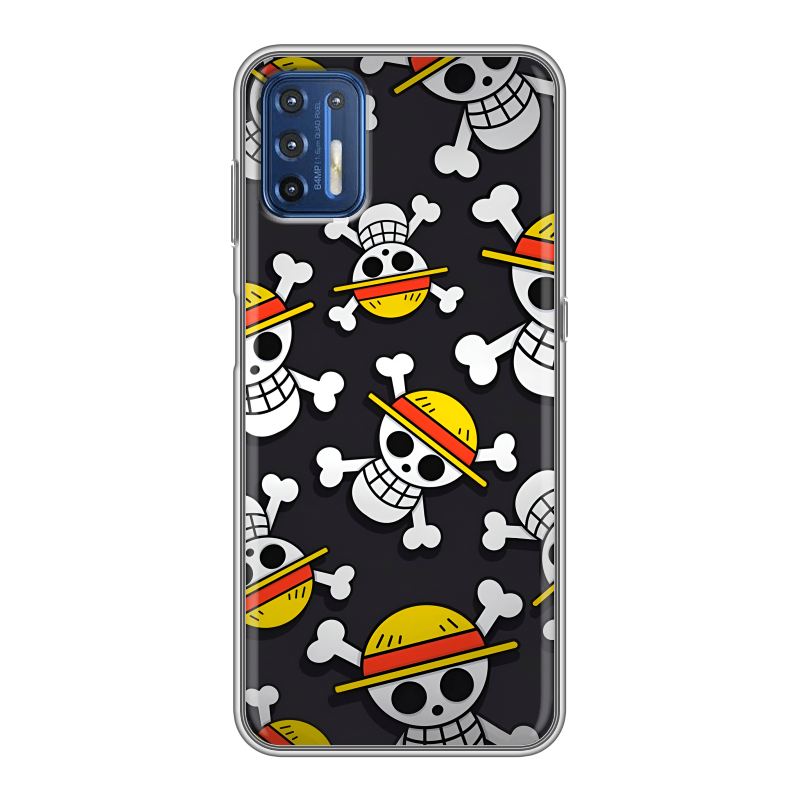 Силиконовый противоударный чехол на Motorola Moto G9 Plus с принтом One Piece Ван Пис Силиконовый противоударный чехол на Motorola Moto G9 Plus с принтом One Piece Ван Пис