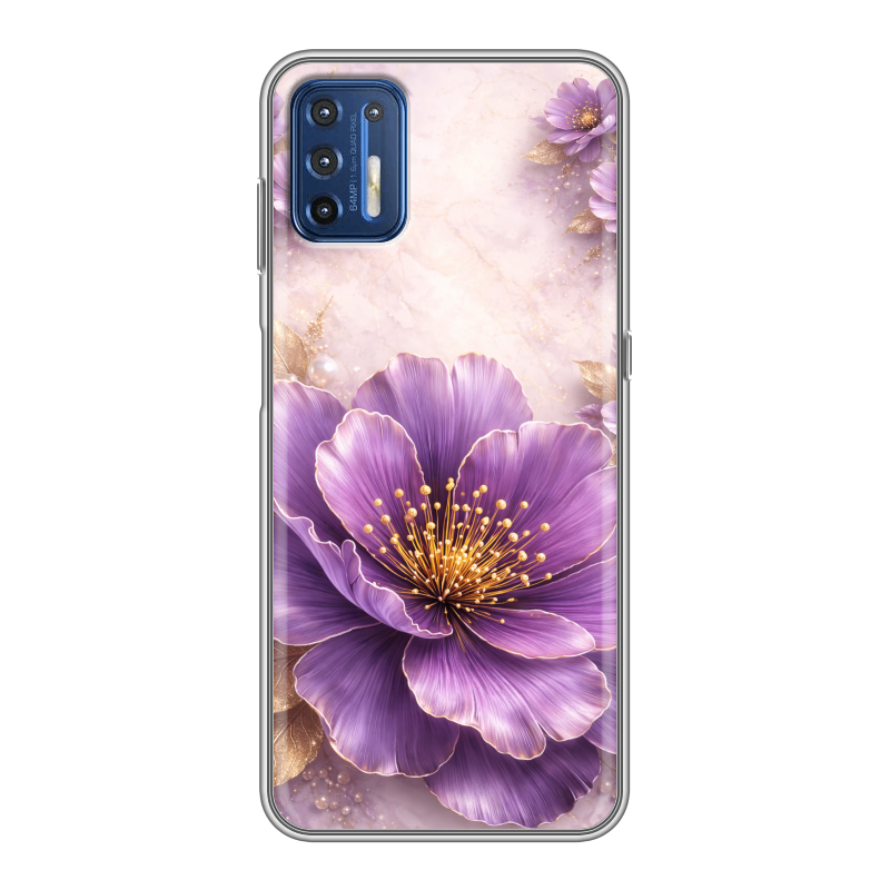 Силиконовый противоударный чехол на Motorola Moto G9 Plus с принтом женский Силиконовый противоударный чехол на Motorola Moto G9 Plus с принтом женский