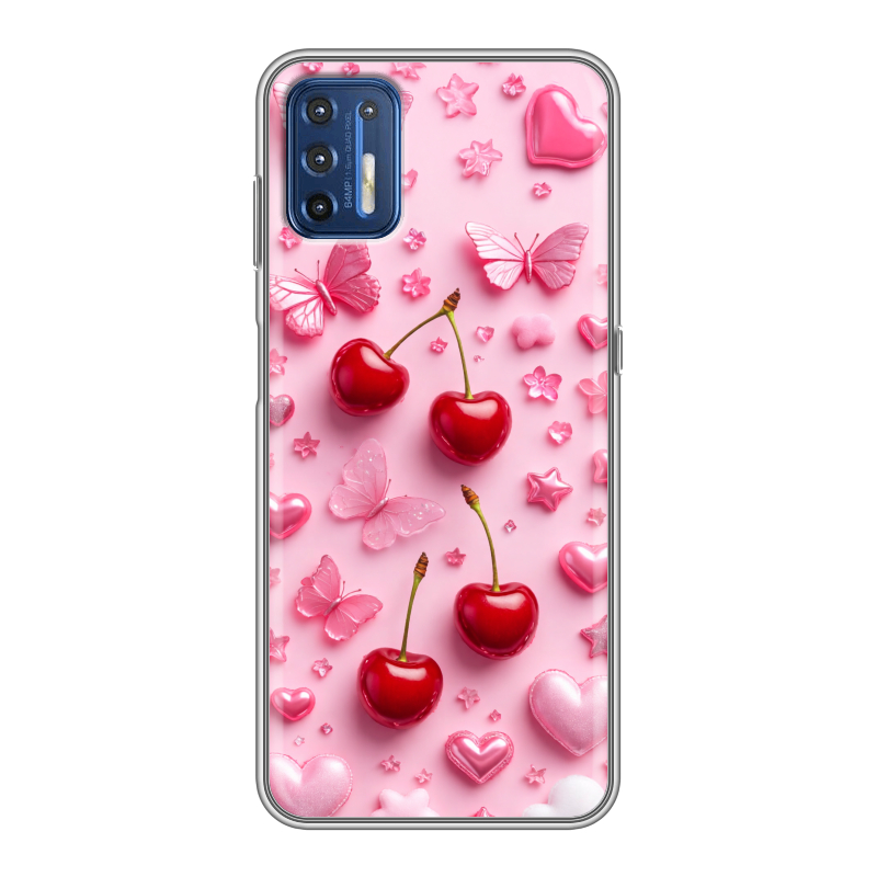 Силиконовый чехол на Motorola Moto G9 Plus с принтом для девочек Силиконовый чехол на Motorola Moto G9 Plus с принтом для девочек