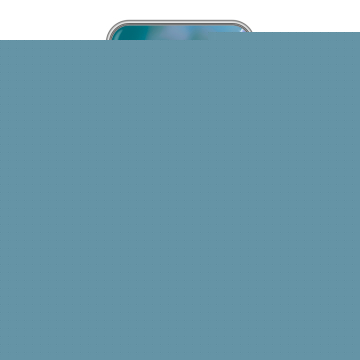 Силиконовый чехол на Motorola Moto E7 Plus с принтом Голубые цветы