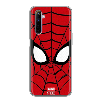 Силиконовый противоударный чехол на Realme 6S с принтом человек паук spiderman Силиконовый противоударный чехол на Realme 6S с принтом человек паук spiderman