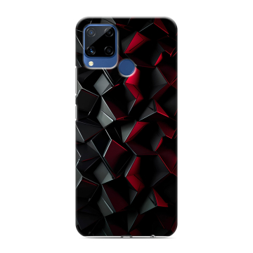 Силиконовый чехол на Realme C15 с принтом Абстракция Силиконовый чехол на Realme C15 с принтом Абстракция