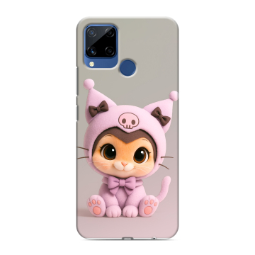 Силиконовый чехол на Realme C15 с принтом Куроми Kuromi Силиконовый чехол на Realme C15 с принтом Куроми Kuromi
