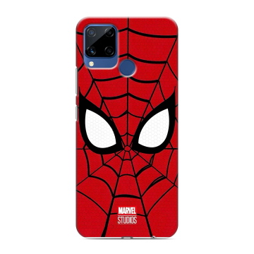 Силиконовый чехол на Realme C15 с принтом человек паук spiderman Силиконовый чехол на Realme C15 с принтом человек паук spiderman