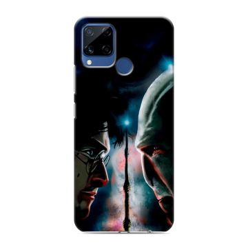 Силиконовый чехол на Realme C15 с принтом Гарри Поттер Harry Potter Силиконовый чехол на Realme C15 с принтом Гарри Поттер Harry Potter