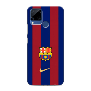 Силиконовый чехол на Realme C15 с принтом Барселона Barcelona Силиконовый чехол на Realme C15 с принтом Барселона Barcelona