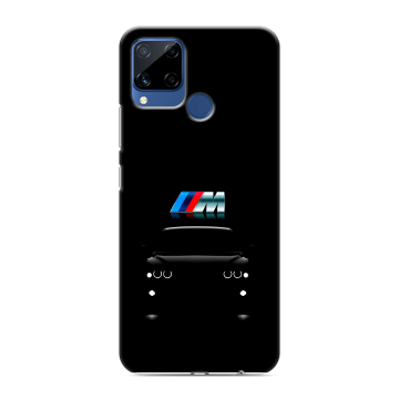 Силиконовый чехол на Realme C15 с принтом БМВ BMW Силиконовый чехол на Realme C15 с принтом БМВ BMW