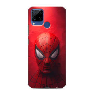 Силиконовый чехол на Realme C15 с принтом Spiderman Человек паук Силиконовый чехол на Realme C15 с принтом Spiderman Человек паук