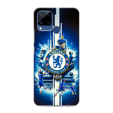Силиконовый чехол на Realme C15 с принтом Chelsea Челси Силиконовый чехол на Realme C15 с принтом Chelsea Челси