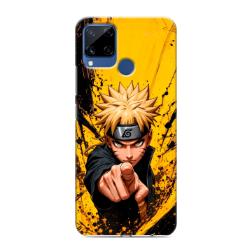 Силиконовый чехол на Realme C15 с принтом Naruto Наруто Силиконовый чехол на Realme C15 с принтом Naruto Наруто