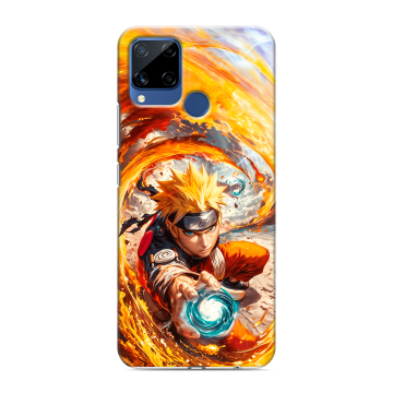 Силиконовый чехол на Realme C15 с принтом Аниме Наруто Naruto Силиконовый чехол на Realme C15 с принтом Аниме Наруто Naruto