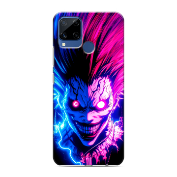 Силиконовый чехол на Realme C15 с принтом Death note Тетрадь смерти Силиконовый чехол на Realme C15 с принтом Death note Тетрадь смерти