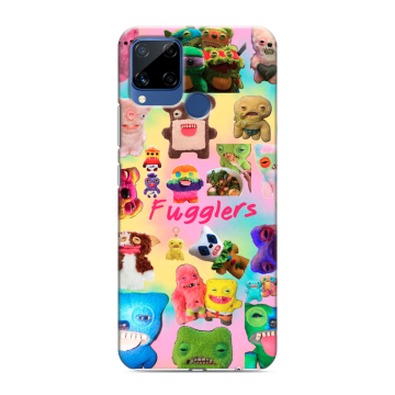 Силиконовый чехол на Realme C15 с принтом Флагер Fuggler Силиконовый чехол на Realme C15 с принтом Флагер Fuggler
