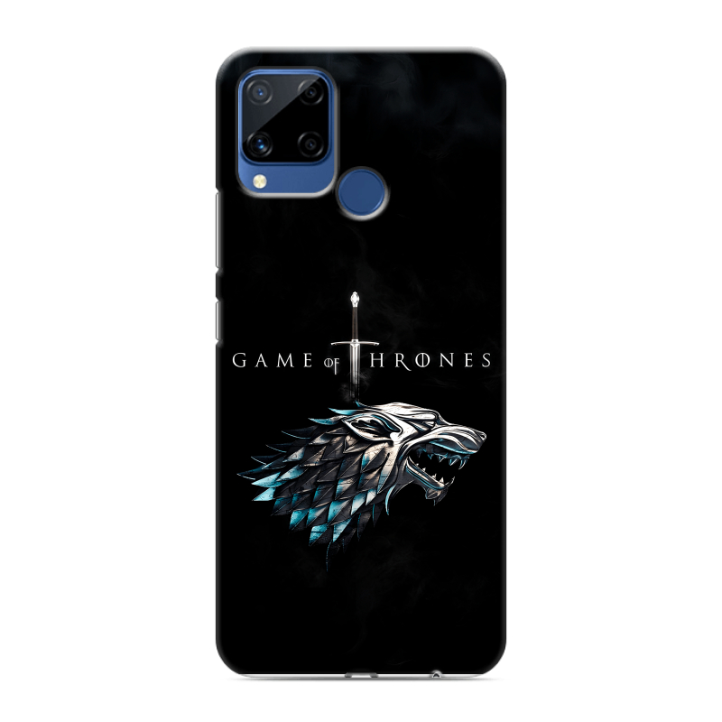 Пластиковый чехол на Realme C15 с принтом Игра Престолов Game Thrones Пластиковый чехол на Realme C15 с принтом Игра Престолов Game Thrones