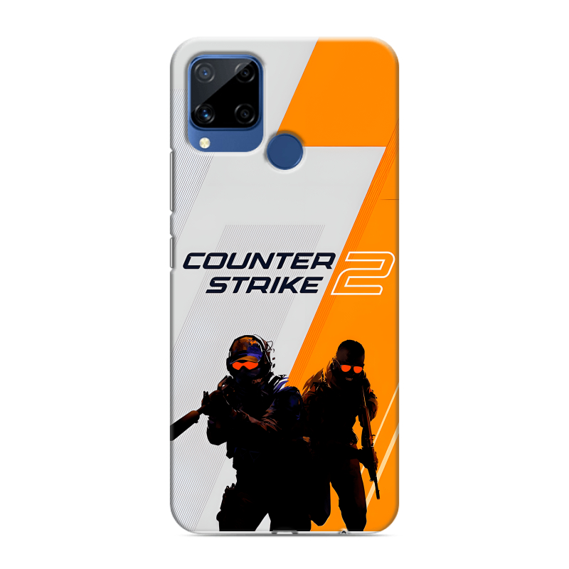 Силиконовый чехол на Realme C15 с принтом Counter Strike Силиконовый чехол на Realme C15 с принтом Counter Strike