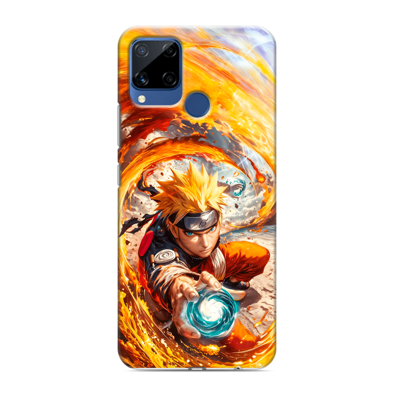 Пластиковый чехол на Realme C15 с принтом Аниме Наруто Naruto Пластиковый чехол на Realme C15 с принтом Аниме Наруто Naruto