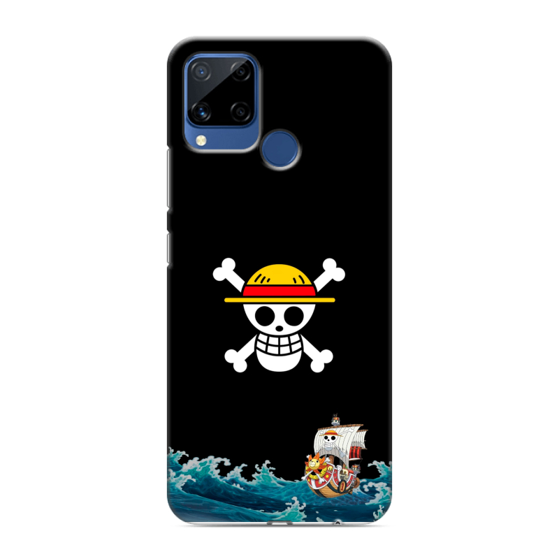 Пластиковый чехол на Realme C15 с принтом One Piece Ван Пис Пластиковый чехол на Realme C15 с принтом One Piece Ван Пис