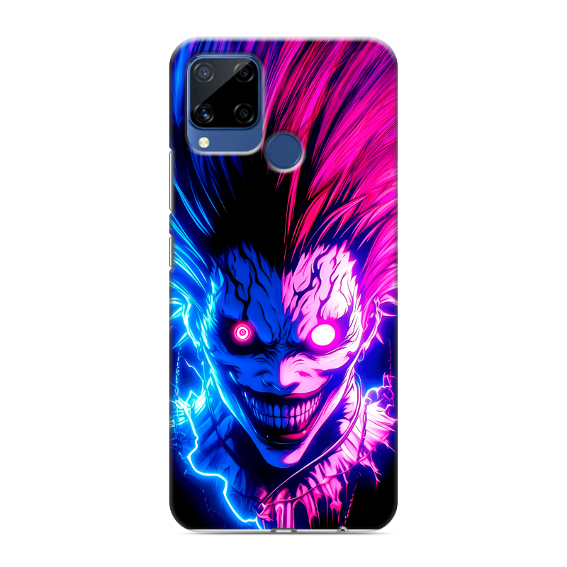 Пластиковый чехол на Realme C15 с принтом Death note Тетрадь смерти Пластиковый чехол на Realme C15 с принтом Death note Тетрадь смерти